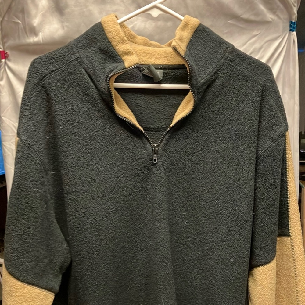 Pro Edge Men’s Pullover Zip-Neck Fleece